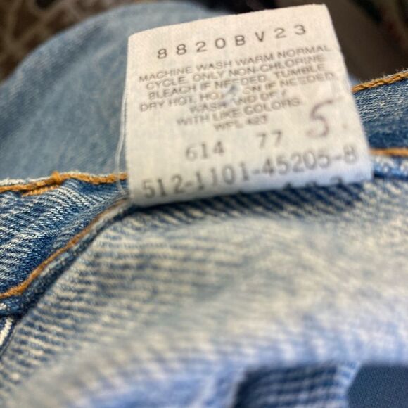 LEVI’S, Vintage 550, Relaxed Fit, Tapered Leg, Size 14MIS, S, High Rise - Picture 8 of 14